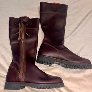 Penelope Chilvers Brown Leather tall Boots